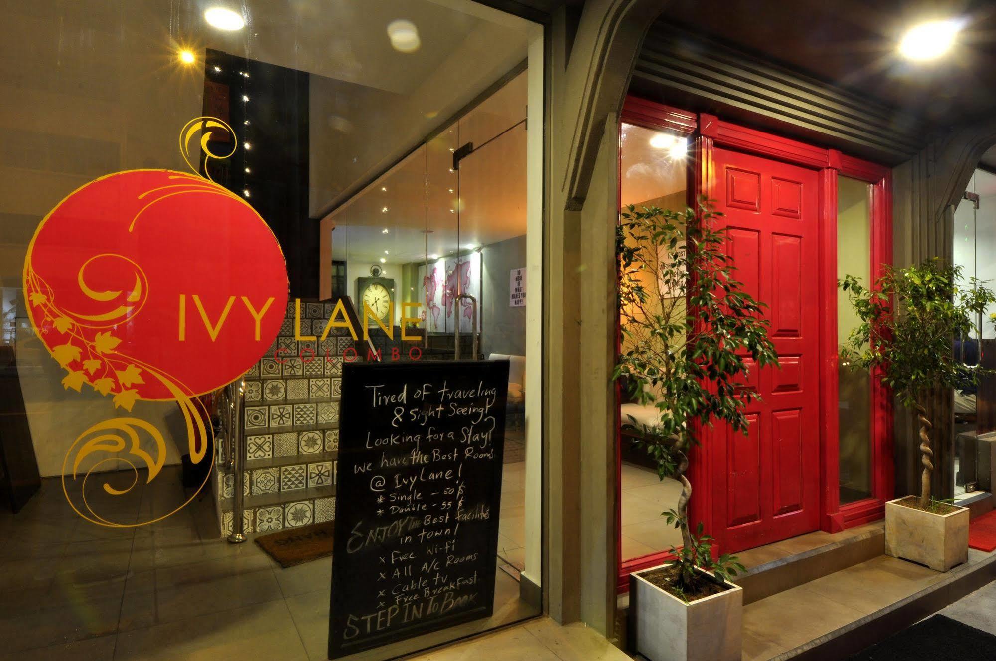 Ivy Lane Colombo Hotel Exterior foto
